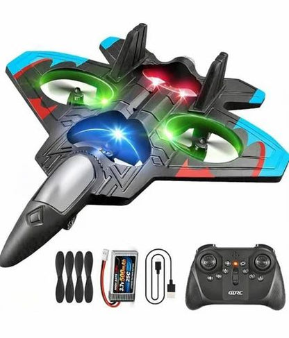 Remote Controlled Fighter Jet Airplane – High-Speed RC Aircraft with Stable Flight Control for Kids & Adults